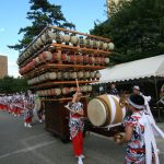 祇園町　旦過山車運行予定